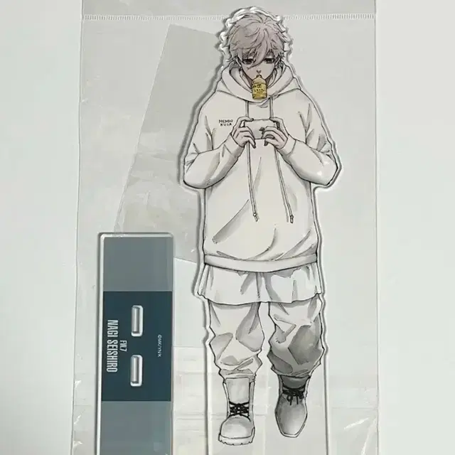 블루록 나기 세이시로 원화 사복 발렌타인 빅아크릴 스탠드 양도