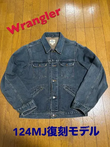 Wrangler 124MJ 복각 데님 자켓 남성용 L