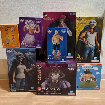 덤 포함! 원피스 드래곤볼 제일복권 피규어 세트!