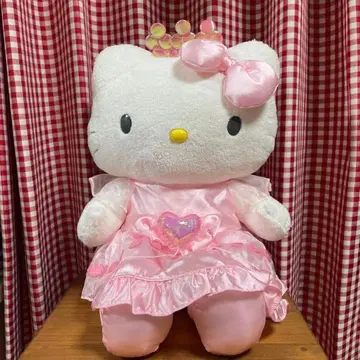 산리오 헬로키티 USA 해외 굿즈 봉제 인형 드레스 2004