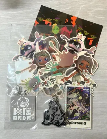 스플래툰 2 텐타클즈 리플렉터 키링