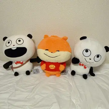 니시무라 유우지 기분 좋은 판다 아기 쥐 봉제 인형