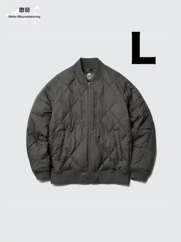 유니클로 x 화이트 마운티니어링 올리브 L 사이즈 UNIQLO