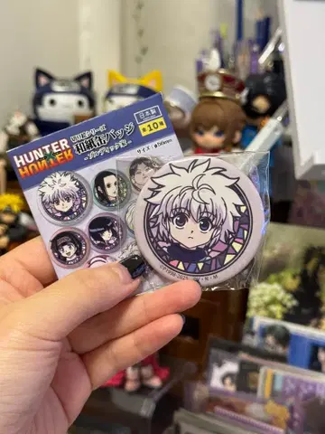 HUNTER x HUNTER 종이 공예 와시 캔뱃지 조르딕가 키루아