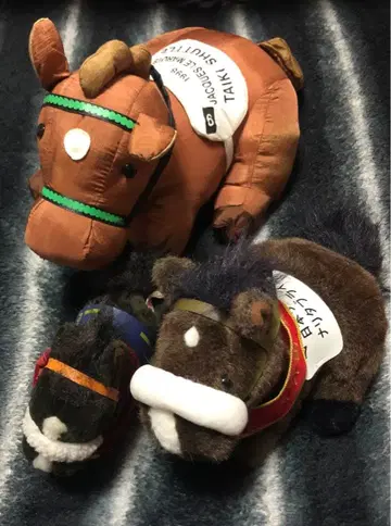 나리타 브라이언 봉제 인형 34cm 타이키 셔틀 쿠션 40cm + 덤