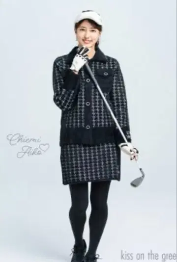 키스 온 더 그린 셋업 상하의 세트