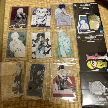 제일복권 데스노트 G상 아크릴 스탠드 9개 세트 + 덤