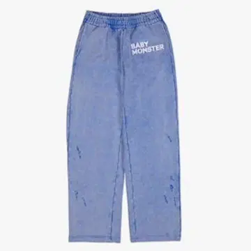 BABYMONSTER 맨투맨 팬츠 스카이블루