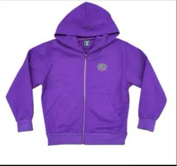 always 지퍼 후드티 보라색 fti punkandyo