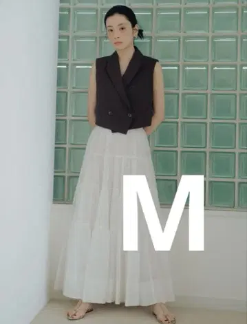 아뉴앙스 텐셀 리치 오간자 캉캉 스커트