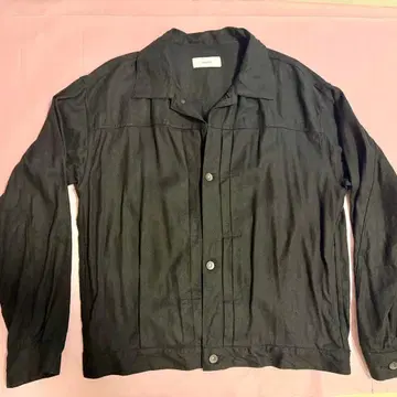 marka/WORKERS JACKET/SILK LINEN TWILL