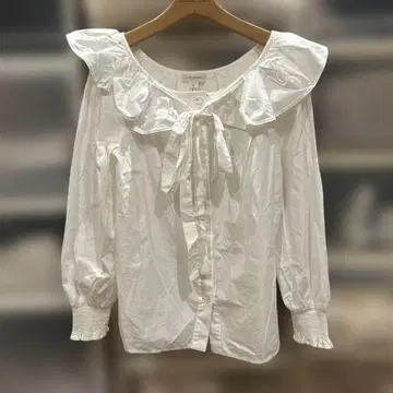 마크제이콥스 코튼 프릴 블라우스