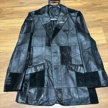 새상품급 PATRICK COX wannabes 블랙 가죽 자켓