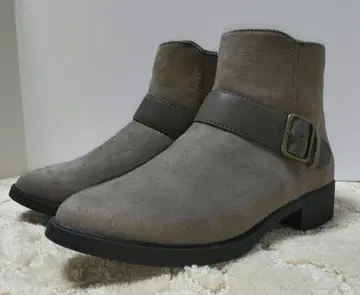 [새상품] 베네통 스웨이드 숏부츠 24cm