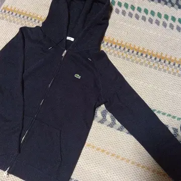 LACOSTE 라코스테 더블 지퍼 후드티