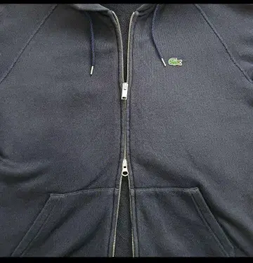 LACOSTE 라코스테 더블 지퍼 후드티