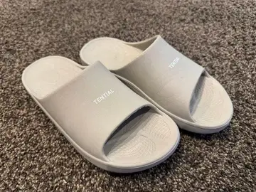 TENTIAL 그레이 샌들 오픈토