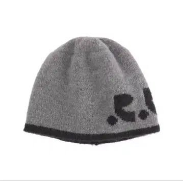 Rest&recreation 그레이 로고 니트 모자