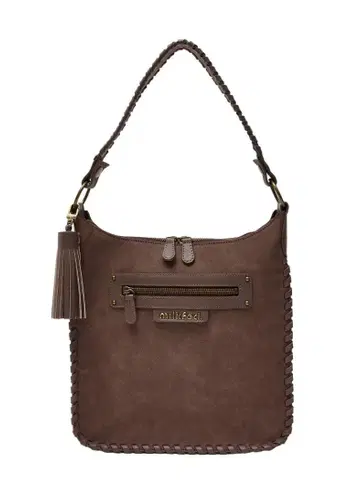 MILKFED. WHIPSTITCH BAG 브라운