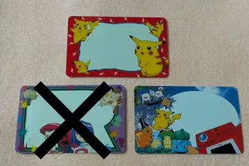 포켓몬 특제 씰 케이스 피카츄 외 2종 세트