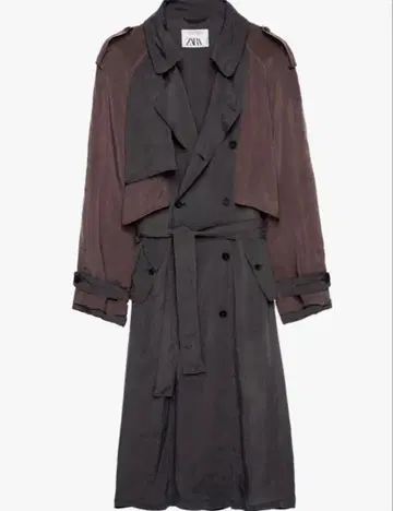 ZARA LIMITED EDITION 트렌치코트 큐프라