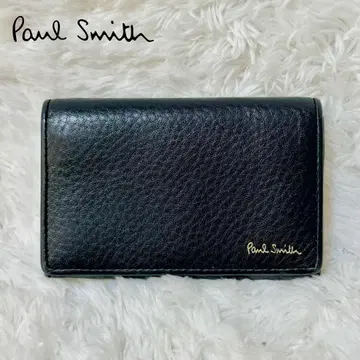 [ 새상품급 ] Paul Smith 폴스미스 가죽 명함지갑 블랙