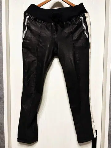 백래쉬 가죽 저지 팬츠 BACKLASH