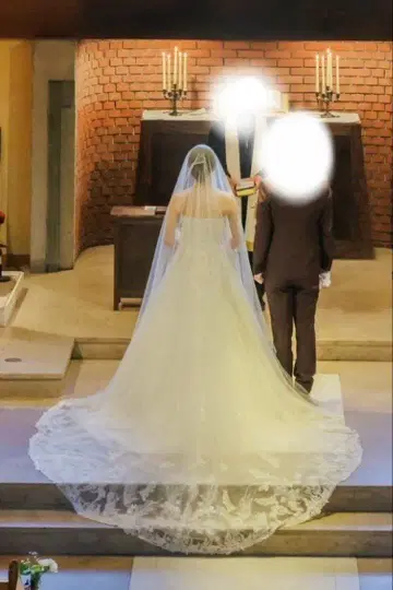 NOVARESE 웨딩 베일 롱 베일 웨딩 그로브