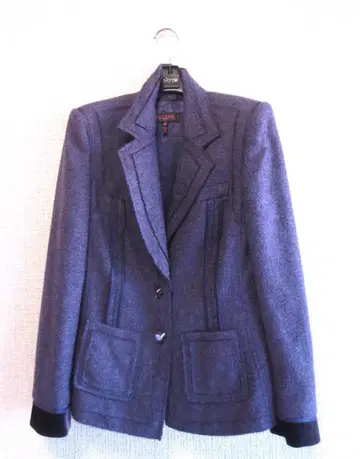 ESCADA 테일러드 자켓 38 퍼플