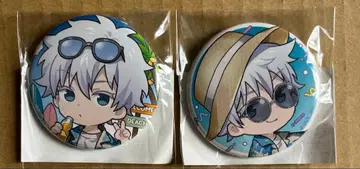 주술회전 마루쿠지 Aloha 소길 캔뱃지 AB 고죠 사토루