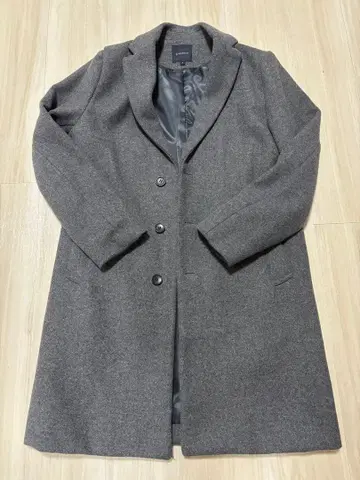 RAGEBLUE 그레이 체스터 코트