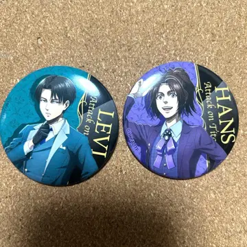 진격의 거인 리바이 캔뱃지 돈키호테 파티 수트 한지