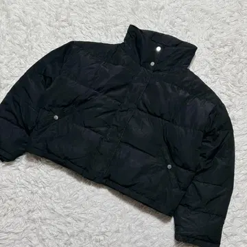 [ c6774 ] EMODA 다운 자켓 블랙 숏 기장