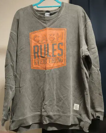 [ APPLEBUM ] 맨투맨 그레이 사이즈 XL