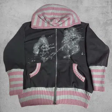 Y2K 그런지풍 집업 후드티