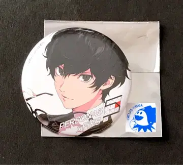 [ 익명 배송 ] 페르소나 5 주인공 FiFS 트레이딩 캔뱃지 화이트
