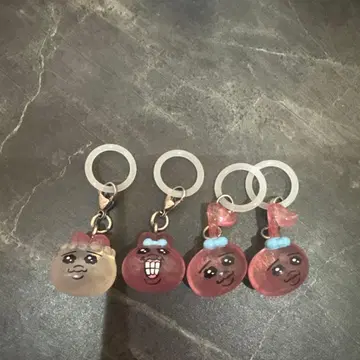 빤쮸토끼 메지루시 액세서리 4개 세트