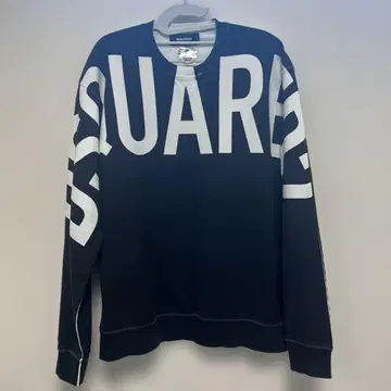 DSQUARED2 블랙 로고 맨투맨