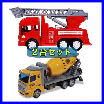 미사용 새상품 2개 세트 완구 어린이 자동차 작업 차량 자동차 소리