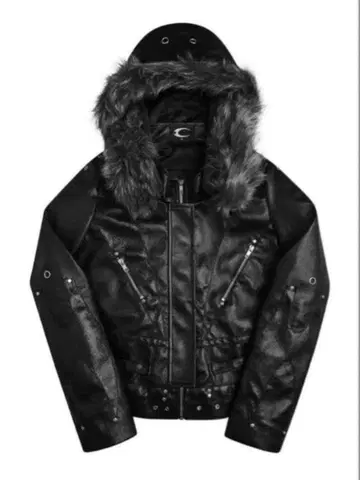 cozy worldwide 가죽 자켓