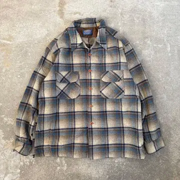 70s PENDLETON 펜들턴 보드 셔츠 울 셔츠