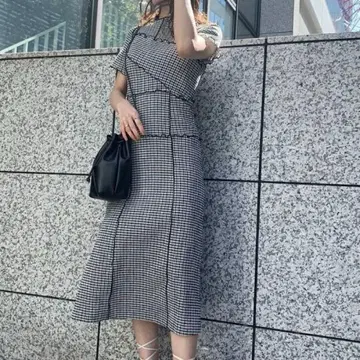 SNIDEL 멜로우 디자인 원피스