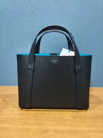 [ 미사용 새상품 ] 페레 모르비다 미니 토트 블랙/블루