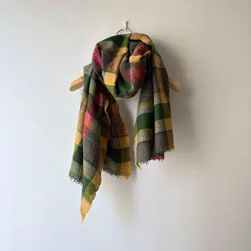 LOVAT&GREEN 로바트앤그린의 체크 스톨