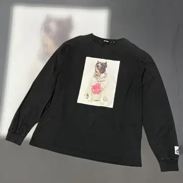 엑스라지 XLARGE PITBULLTEE 핏불 롱T XL