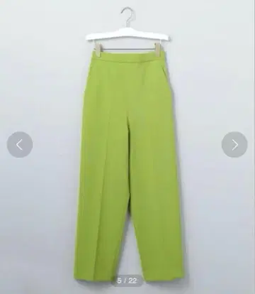 미사용 택 포함 로쿠 38 22SS 지퍼 팬츠 정가 15400엔