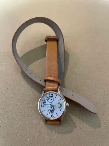 밀크 페도 스누피 손목시계