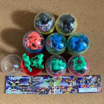 초 마신영웅전 와타루 캐릭터 지우개 피규어 인형 전 9종 세트