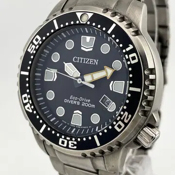 [ 작동 ] 시티즌 프로마스터 다이버 워치 데이트 손목시계 정품 벨트