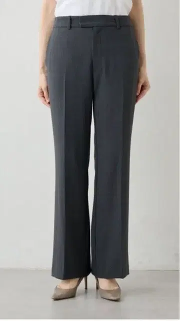 Drawing Numbers 스트레치 옥스 세미 플레어 팬츠 38 새상품